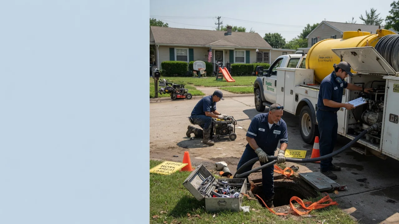 Septic Tank Pumping in Convent Station, NJ near me